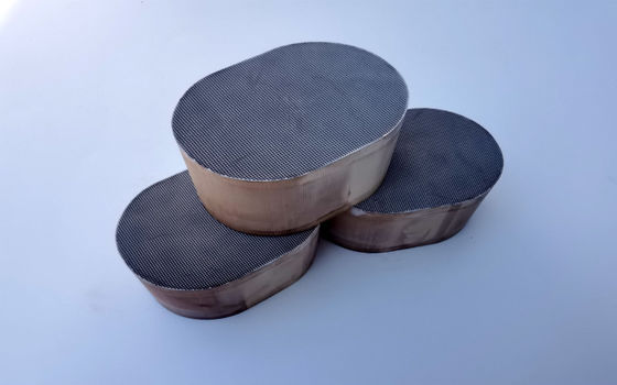 Metal Honeycomb Catalyst Scr Ozone Removal For Diesel Truck Auto Catalyst Three Core