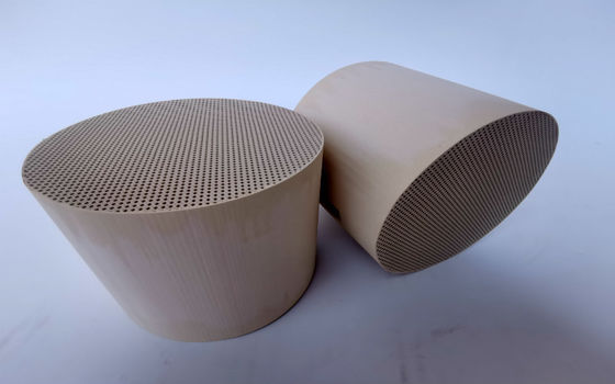 Euro 6  GPF Gasoline Particulate Filter Ppf Honeycomb Ceramics Substrate