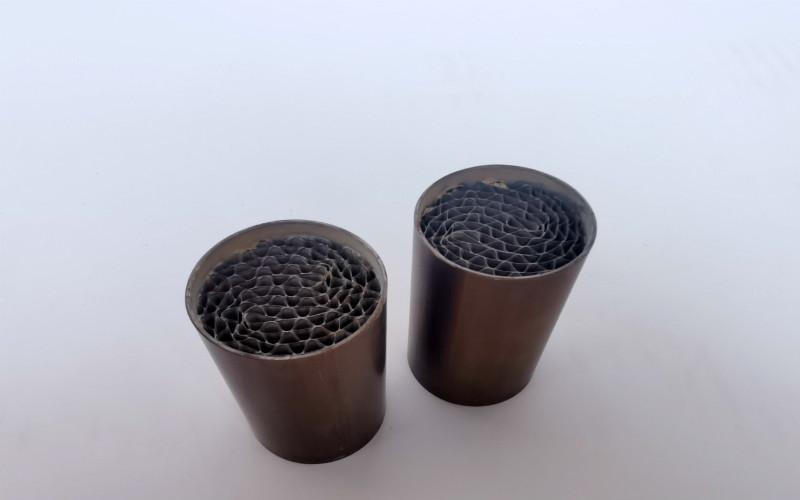 Honeycomb Motorcycle Catalyst Substrates Euro4 Euro5