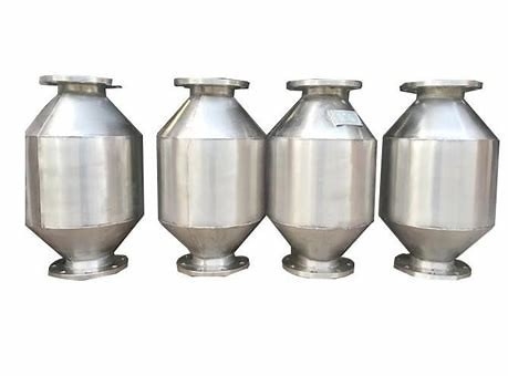 Universal 100 Pieces Three Way Catalytic Converter Customized Exhaust Treatment